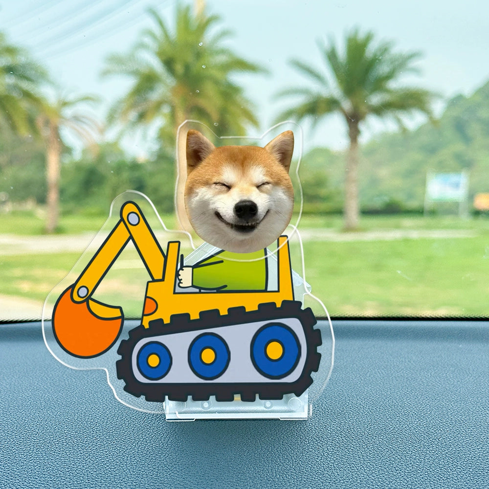 寵物搖頭擺件 照片訂製禮物