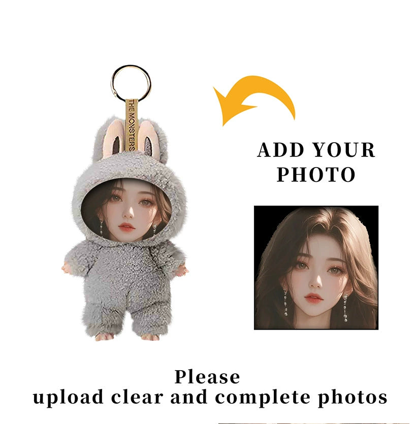 人臉玩偶 照片訂製禮物