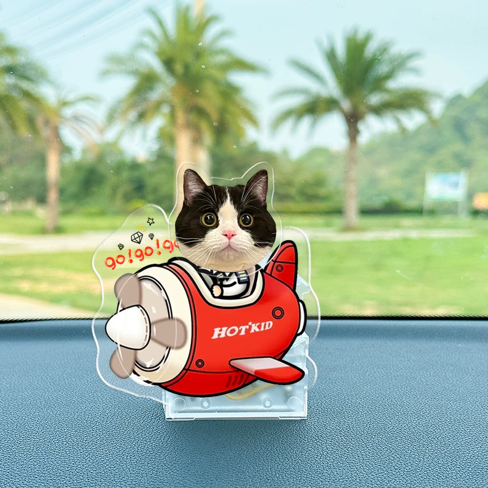 寵物搖頭擺件 照片訂製禮物