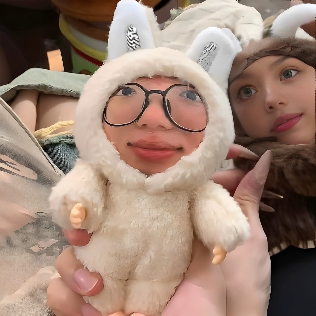 人臉玩偶 照片訂製禮物