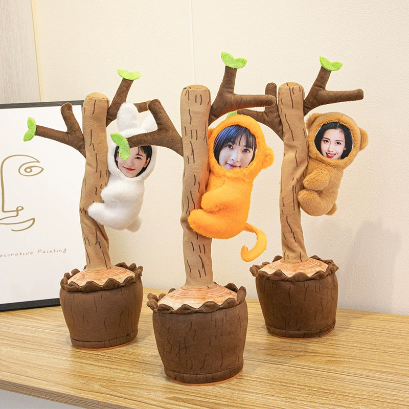 唱歌動物爬樹 照片訂製禮物