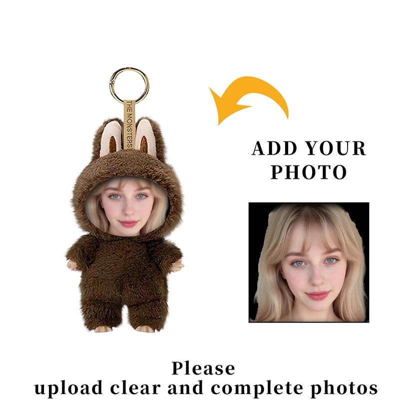 人臉玩偶 照片訂製禮物