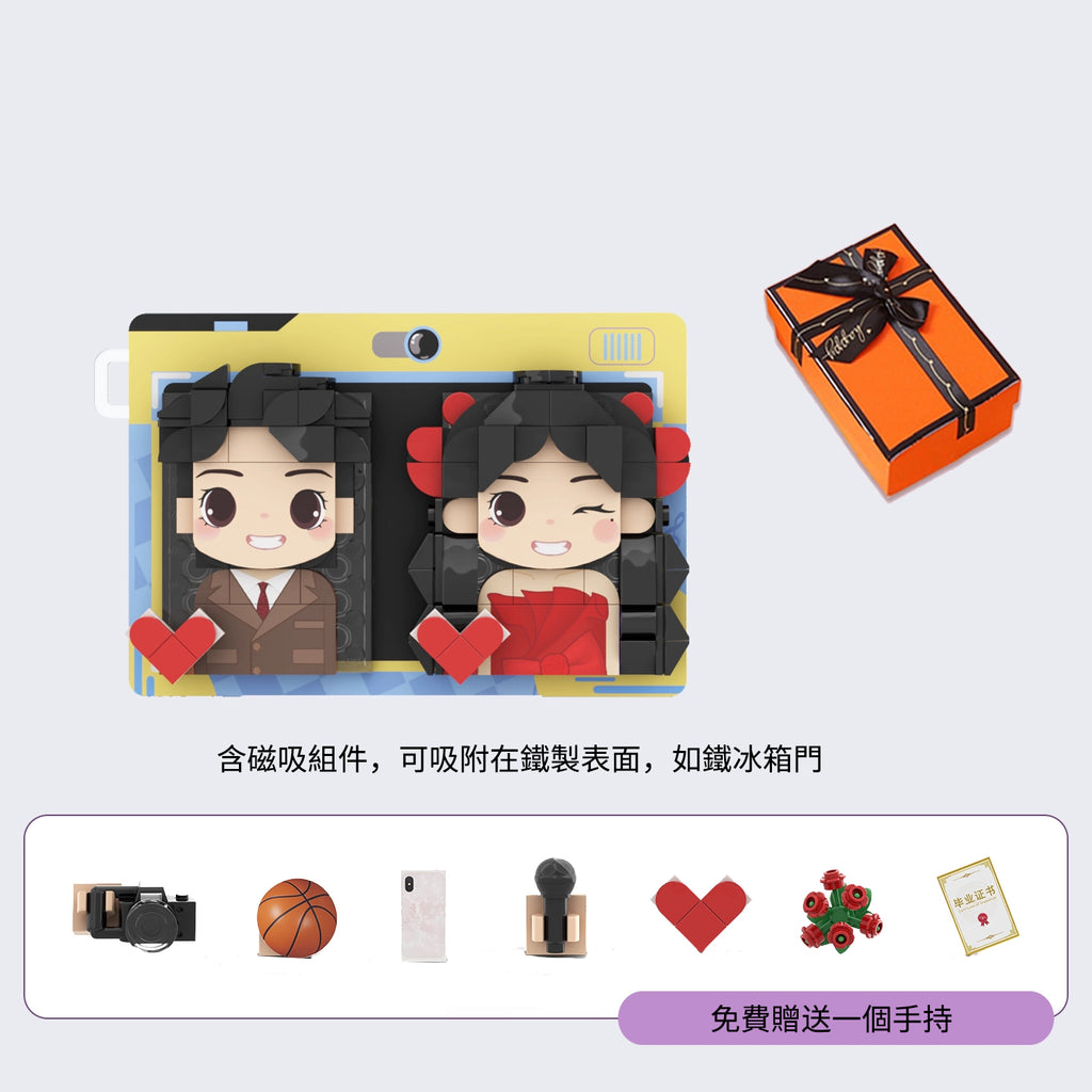 方頭仔積木 照片訂製禮物