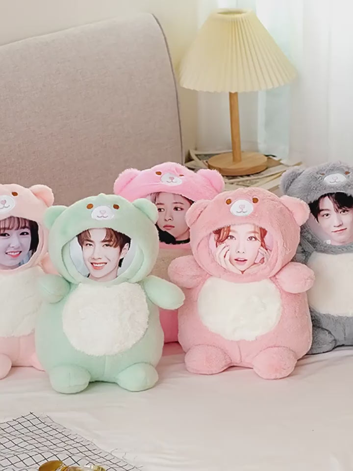 玩偶抱枕 照片訂製禮物